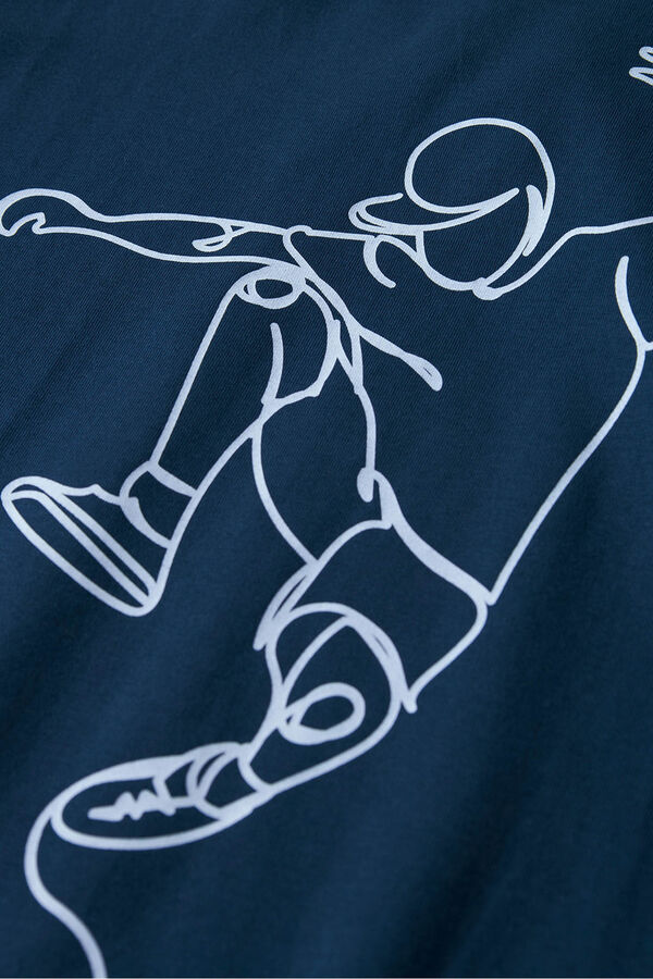 Name it Skate boy's pajamas blue