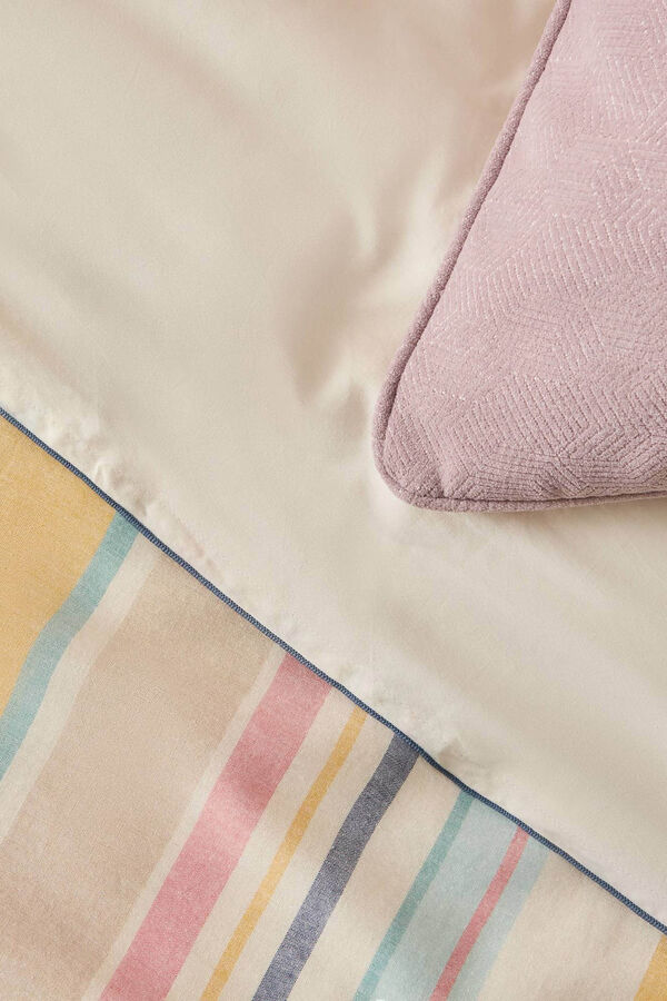 Textura Funda N&oacute;rdica A Rayas De Hilo Tintado blue