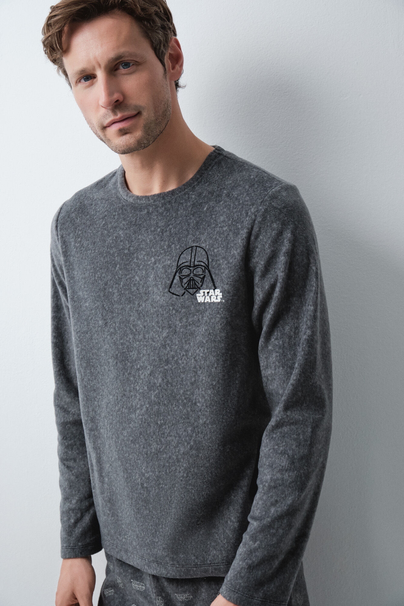 Women'secret Darth Vader men's fleece long pyjamas