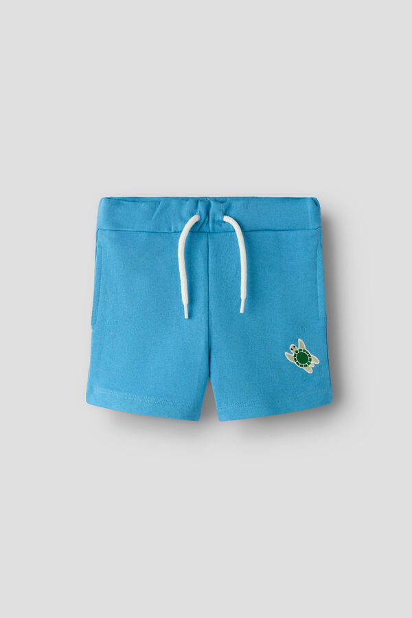 Name it T-shirt and short set blue