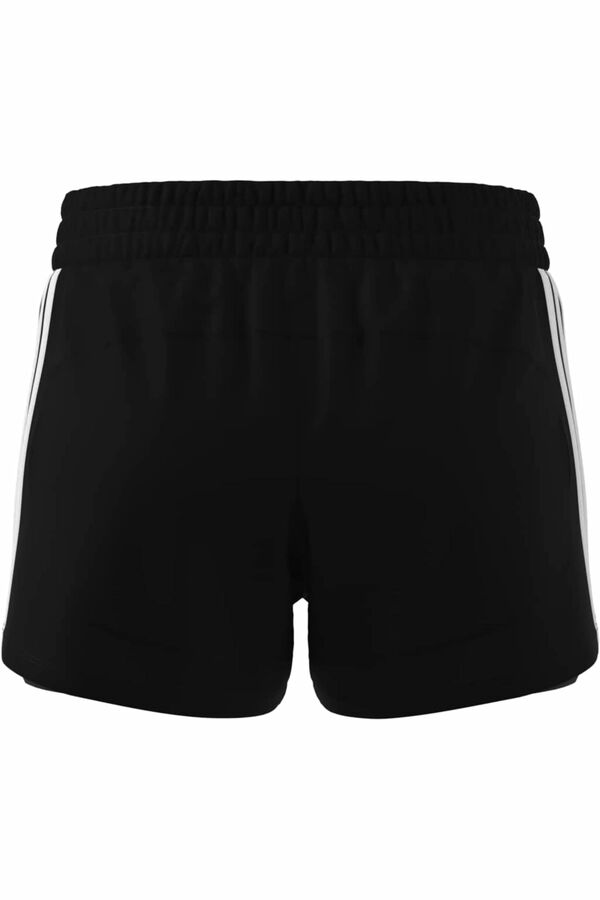 Adidas Short deportivo malla 3 bandas Pacer negro