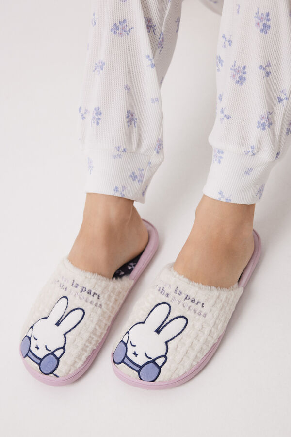 Womensecret Snoopy slider slippers blue