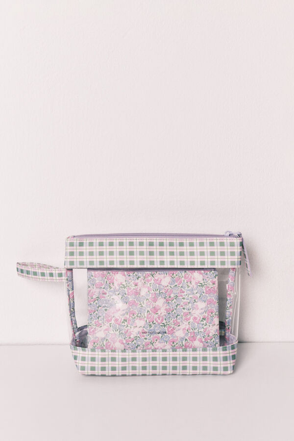 Women'secret Pack of 3 Snoopy & Co vanity cases printed