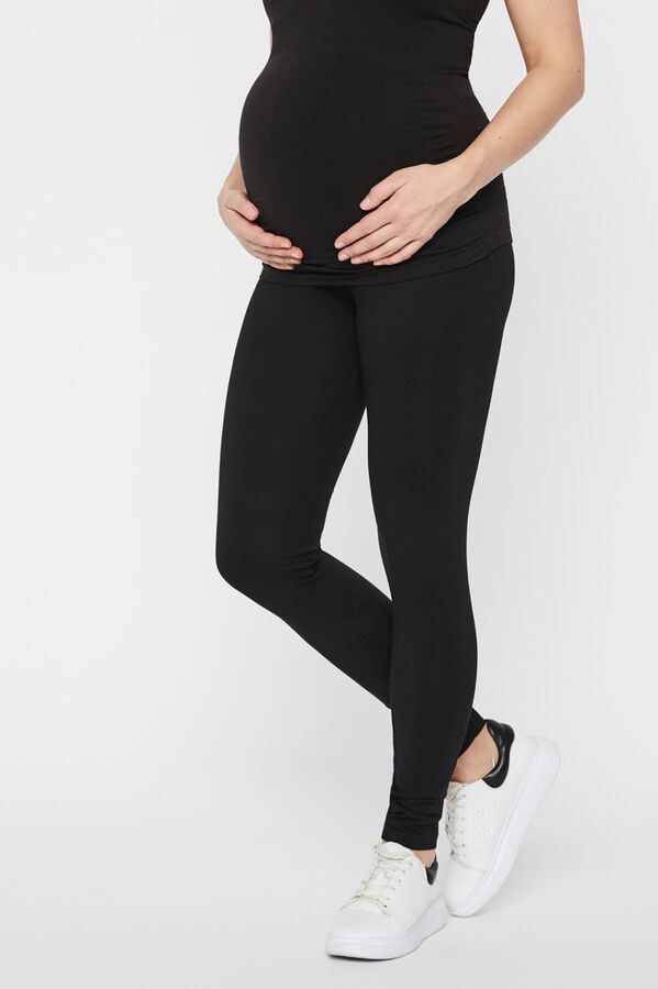 Womensecret Pack of maternity leggings Crna