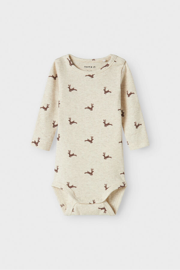 Name it Body navide&ntilde;o de beb&eacute; beige
