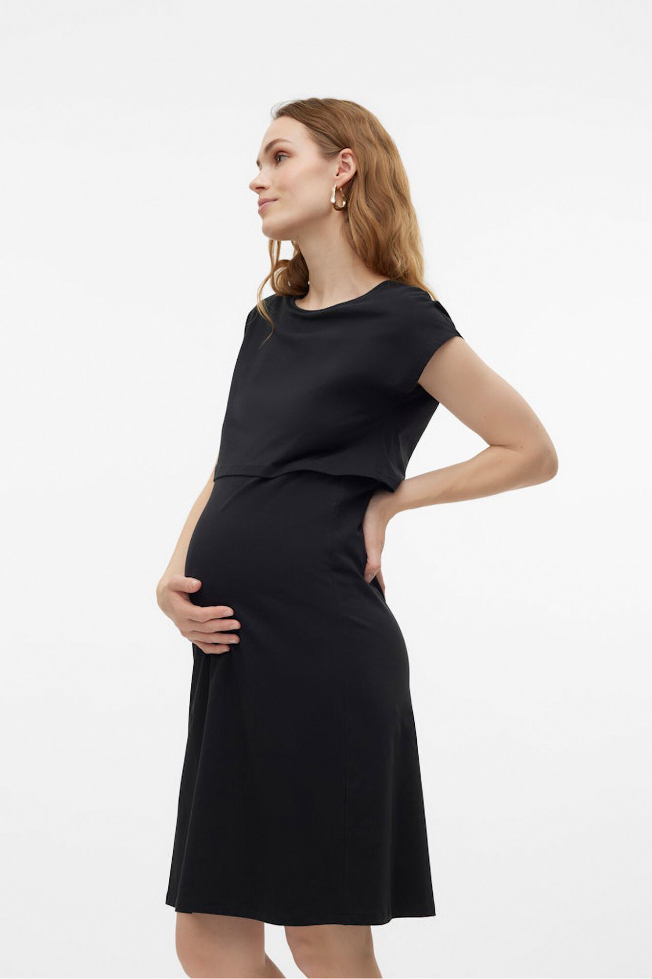 Mamalicious Kurzes Maternity- und Stillkleid