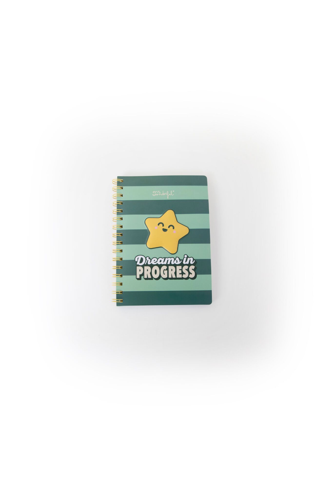 Mr. Wonderful A5 3D notebook Star - Dreams in progress