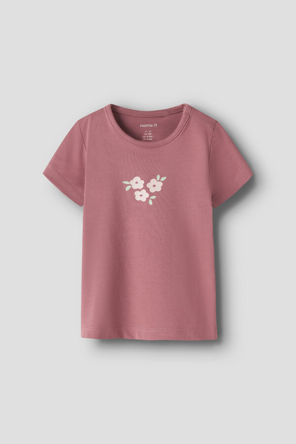 Name it Short sleeve baby T-shirt pink