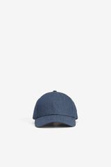 Vilanova Gorra azul con lazo azul