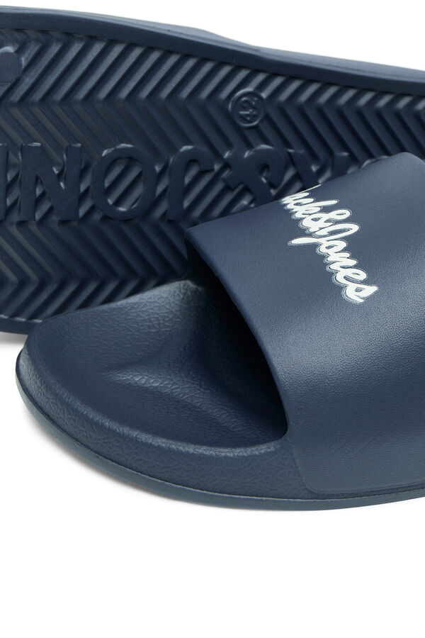 Jack & Jones Men's flip flops with logo blue