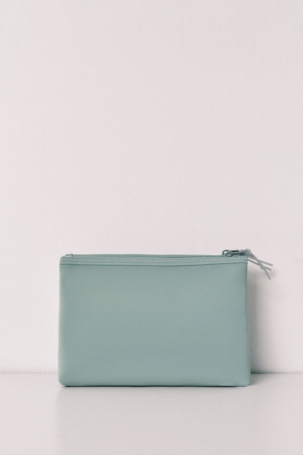 Women'secret Green medium wallet vanity case green
