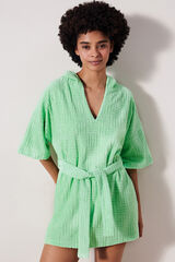 Womensecret Green kaftan towel zöld