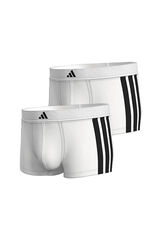 Adidas Pack of 2 Active Flex Cotton elastic boxers white