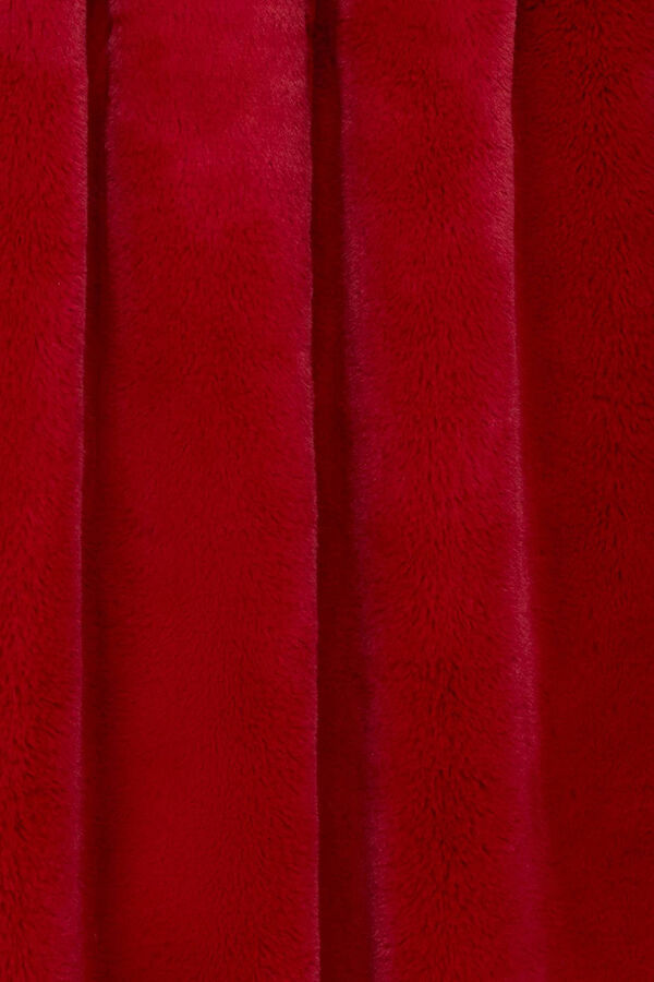 Womensecret Soft fur blanket rouge
