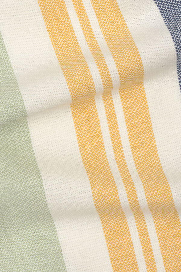 Textura Schürze Baumwolle gestreift mit Print