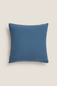 Womensecret Capa travesseiro algodão aplicações 45 x 45 cm. azul