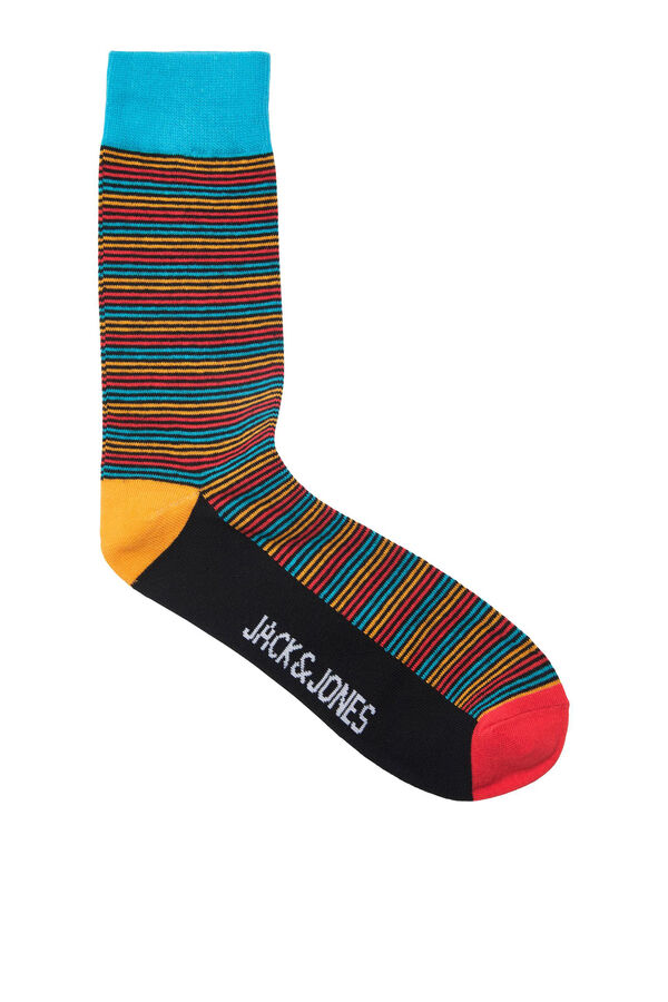 Jack & Jones Calcet&iacute;n media ca&ntilde;a  blue