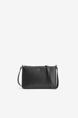 Vilanova Bolso Bandolera Efecto Piel negro