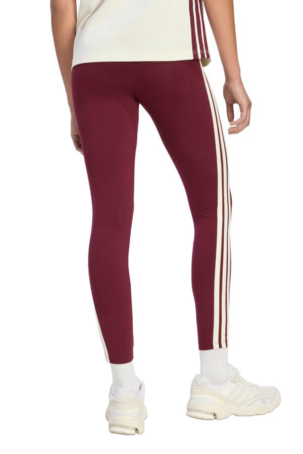 Adidas Essentials Cotton Leggings red
