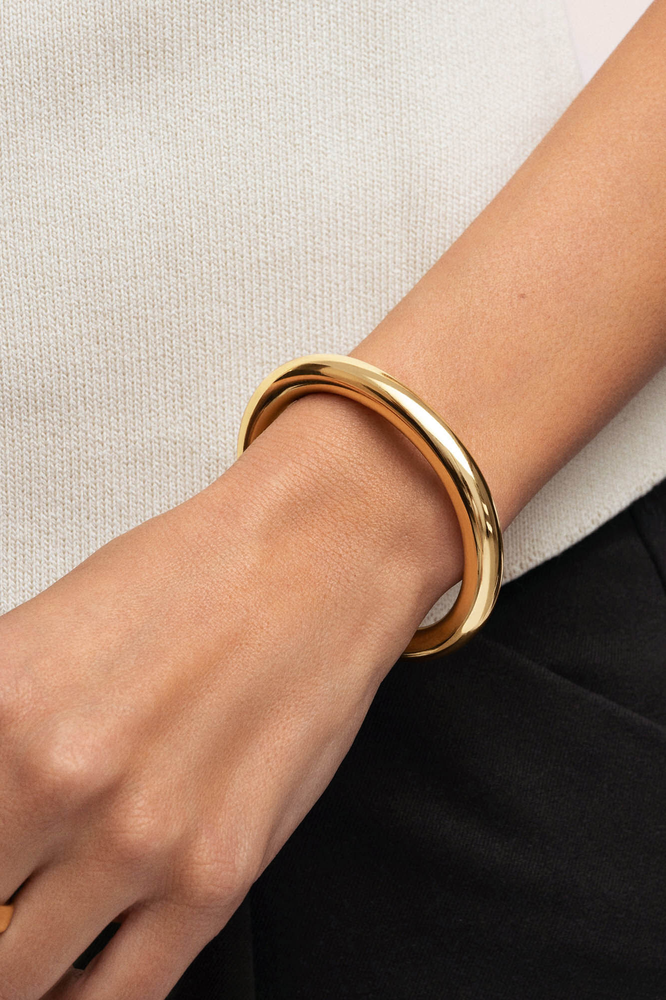 Singularu Allegra Armband aus vergoldetem Stahl