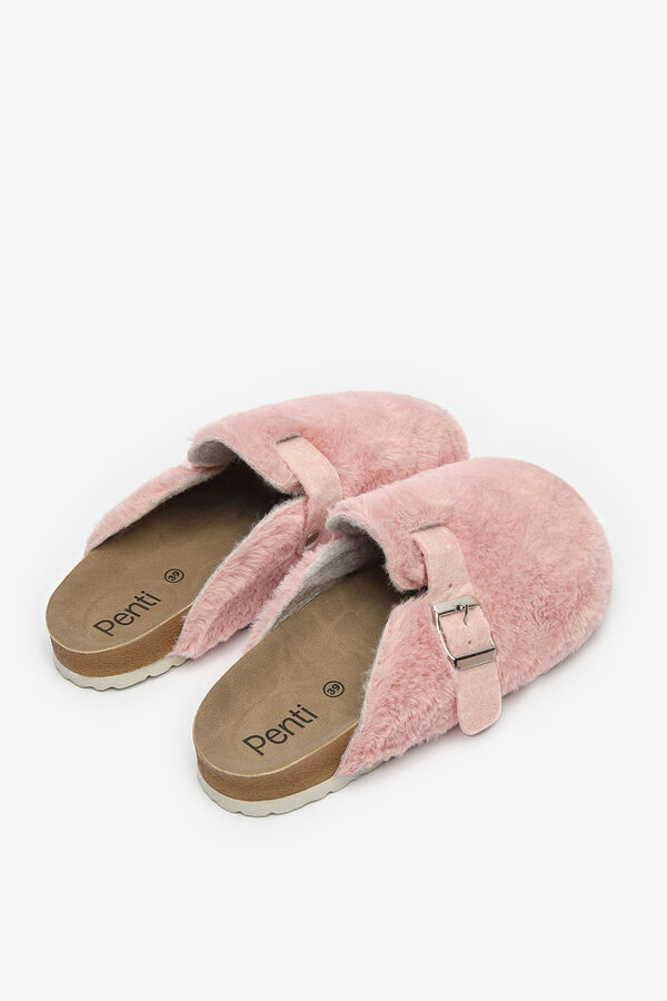 Penti Chinelos de quarto rosa