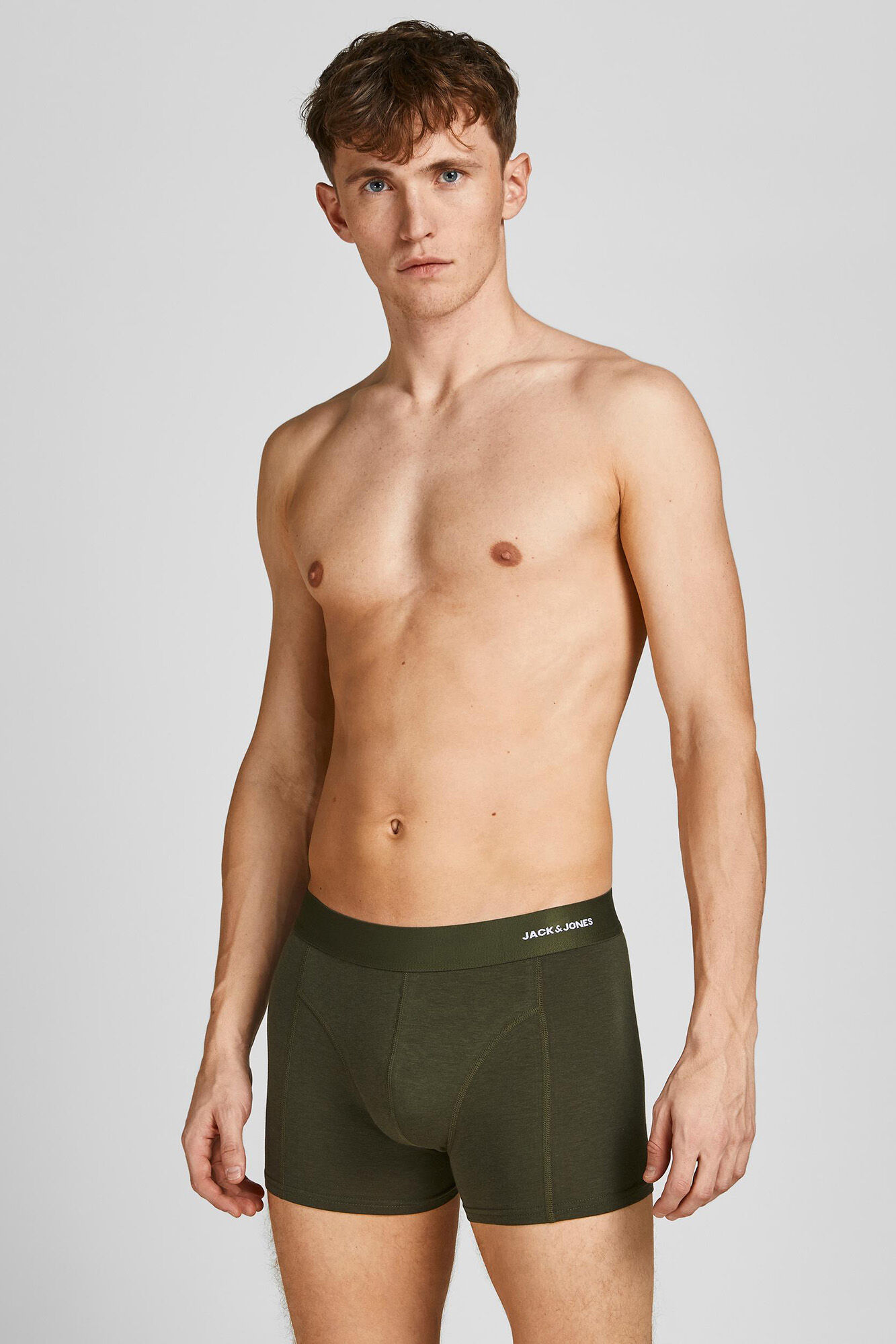 Jack & Jones Pack de 3 boxers logo