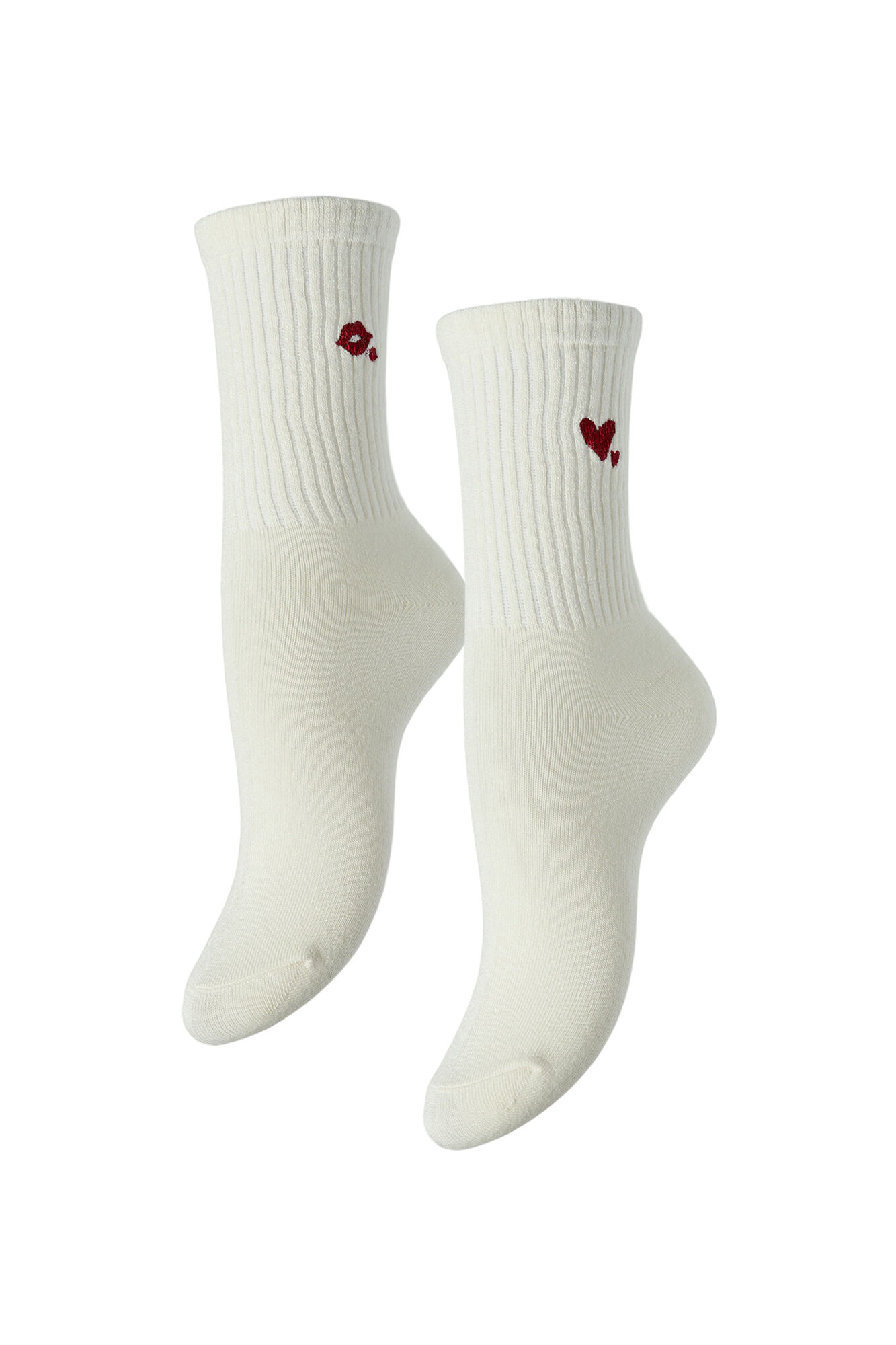 Pieces Socken mit Bestickt