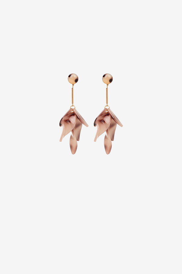 Womensecret Long earrings with colourful details Žuta