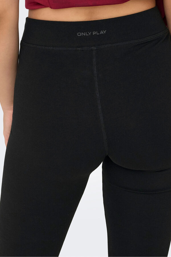 Only Play Legging largo el&aacute;stico negro