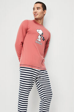 Womensecret Men's Snoopy pyjamas rouge
