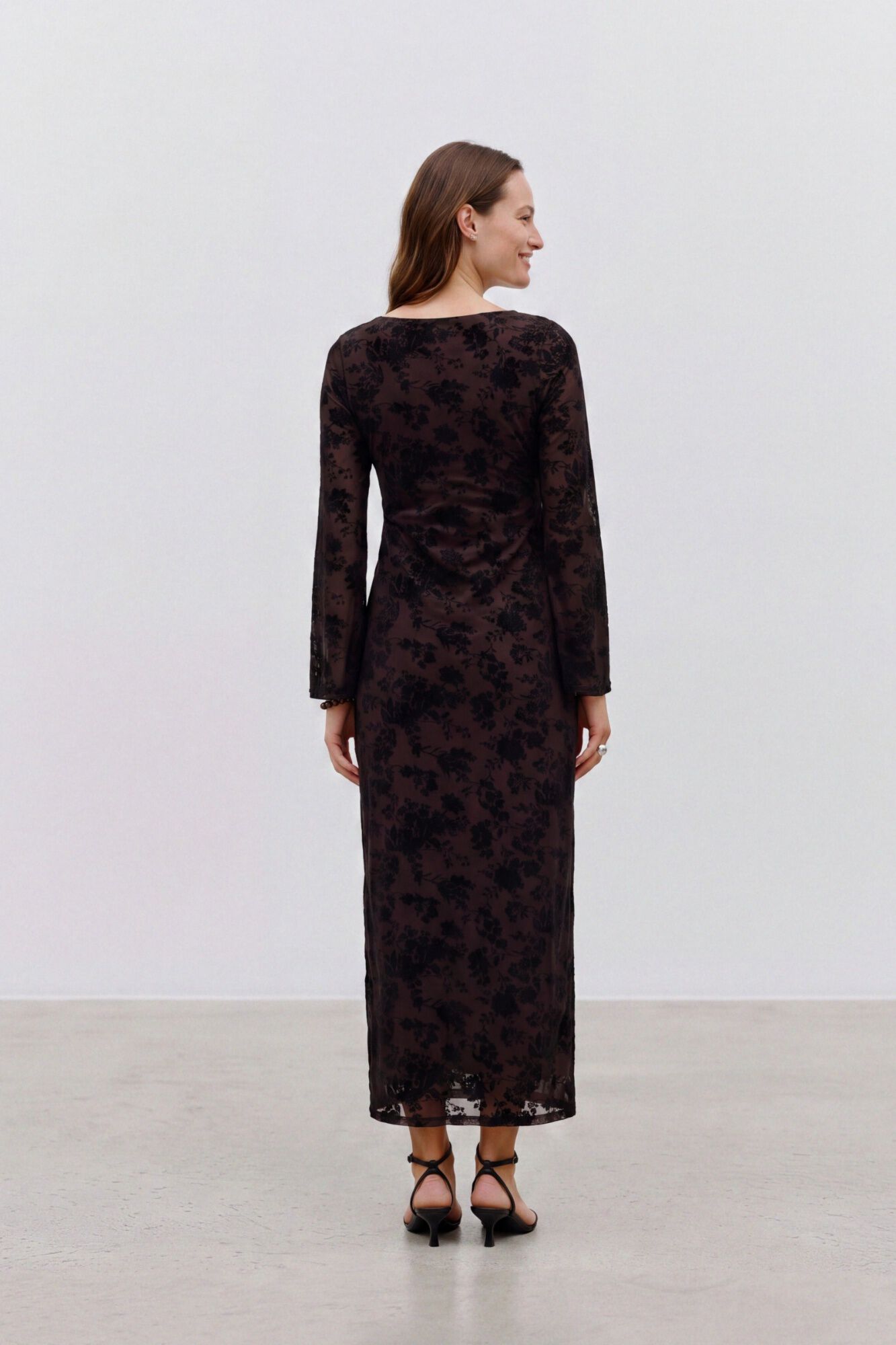 Mamalicious Floral tulle maternity dress