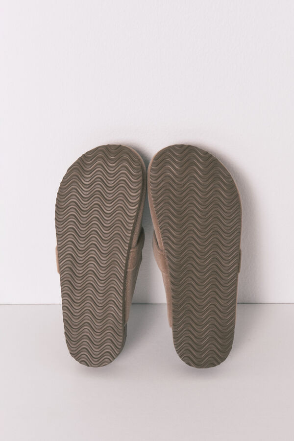 Women'secret Brown bio slippers nude