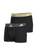 Adidas Pack 2 b&oacute;xers algod&oacute;n Active Flex  negro