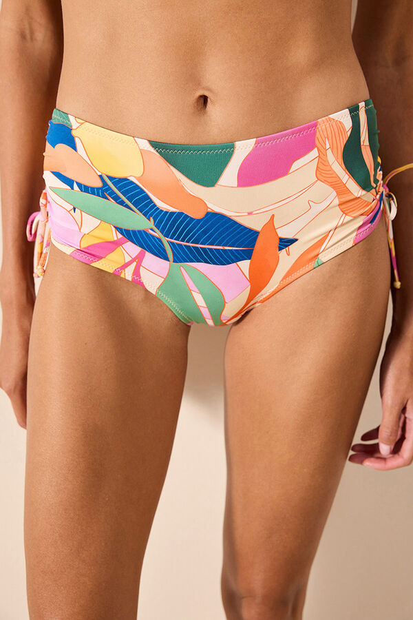 Womensecret Hight printed bikini bottom mit Print