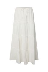 Pieces Organic cotton skirt white