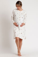 Admas Camis&oacute;n premam&aacute; manga larga Bambi&nbsp; beige