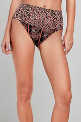 Gisela Printed multiway bikini briefs imprim&eacute;