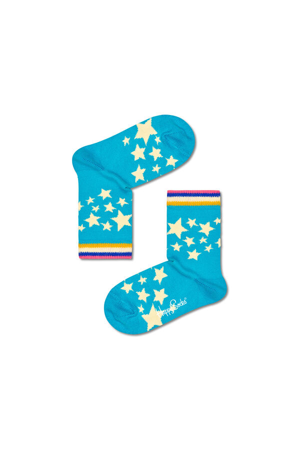 Womensecret Children's stars socks kék