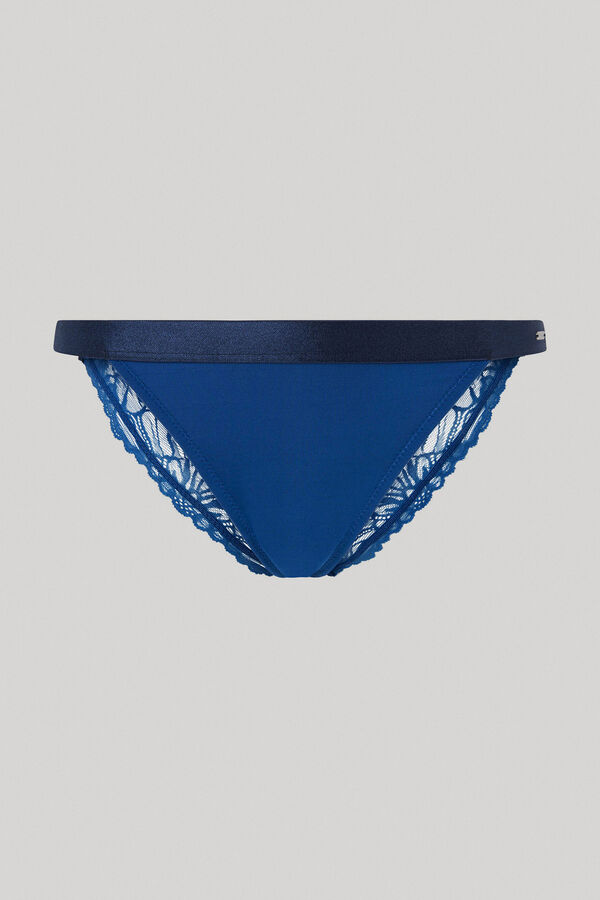 Womensecret Panties with Lace Plava