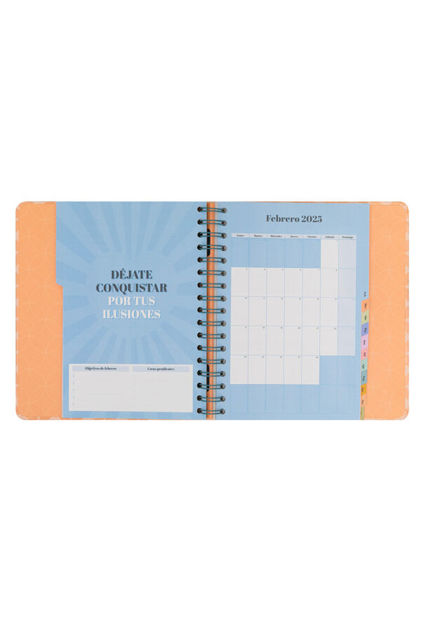 Mr. Wonderful Agenda Office 2024-25 Semanal 18 meses - Todo ir&aacute; mejor que bien estampado