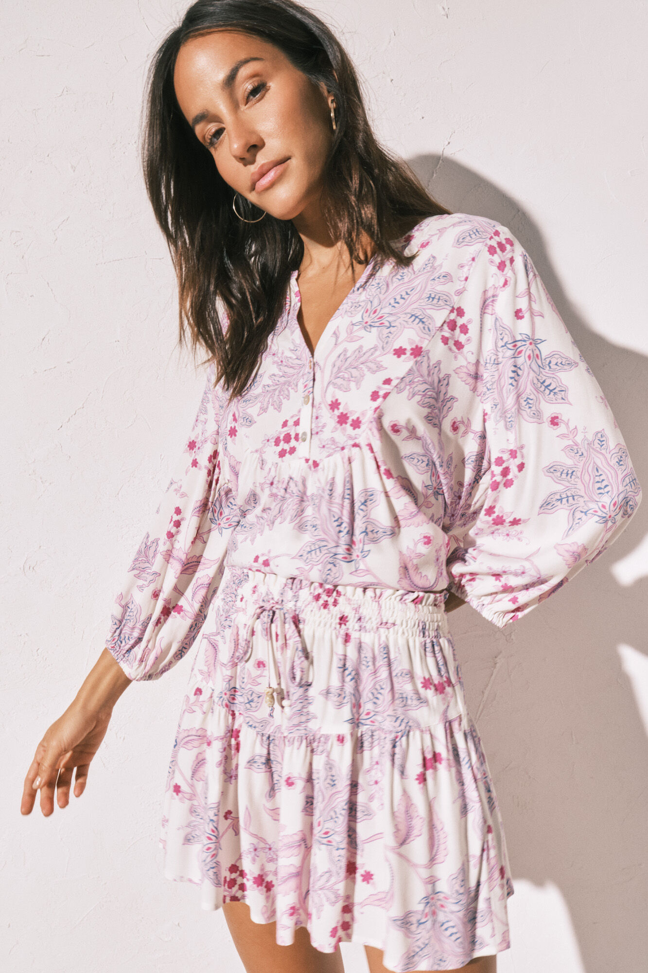 Women'secret Conjunto de saia e camisola estampadas