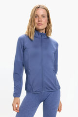 Only Play Technische Jacke mit Rollkragen und Rei&szlig;verschluss Rosa