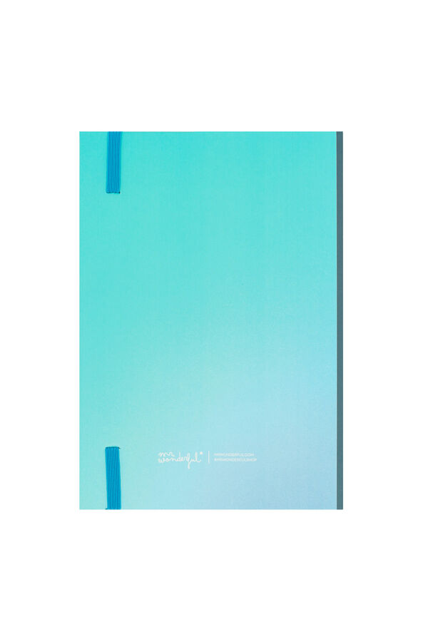 Womensecret Libreta con notas adhesivas azul  mit Print
