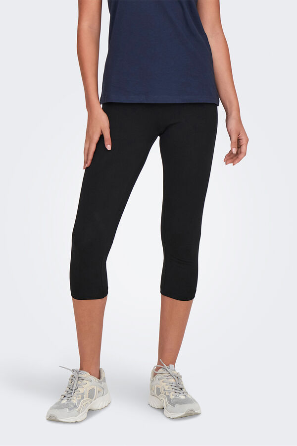 Only Play Stretch capri leggings black