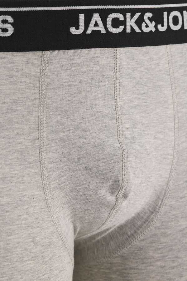 Jack & Jones Pack 3 boxers logo negro