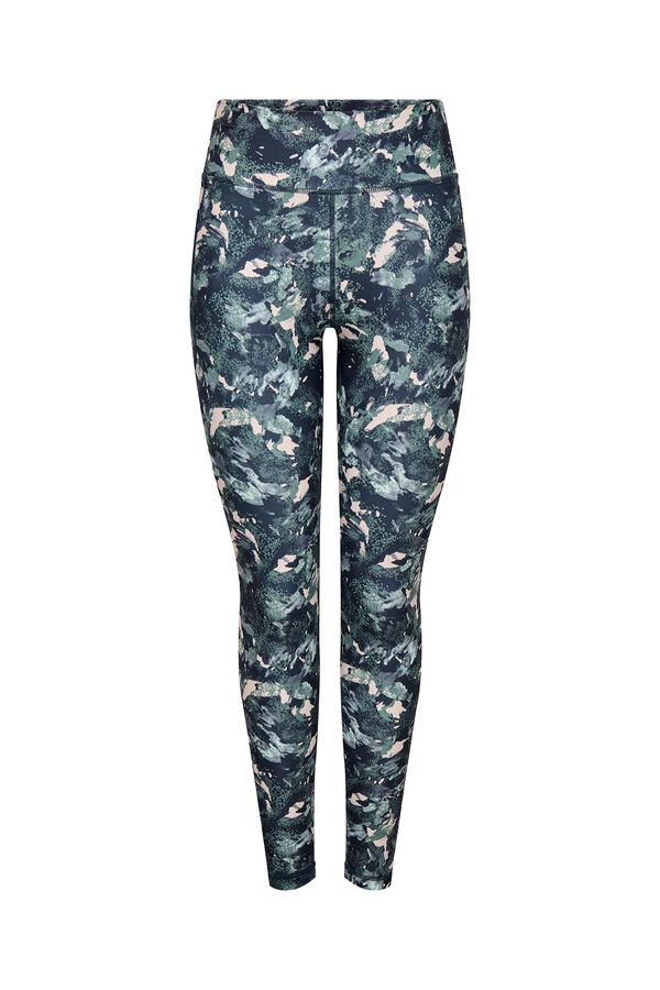 Only Play High-waisted and side pocket leggings blue