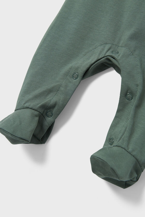 Name it Baby-Jungen-Pyjama Gr&uuml;n