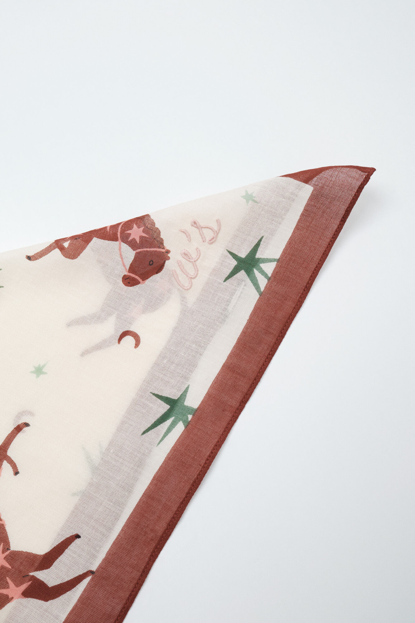 Women'secret Horse print bandana scarf