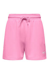 Only Play Pantal&oacute;n corto de ch&aacute;ndal rosa