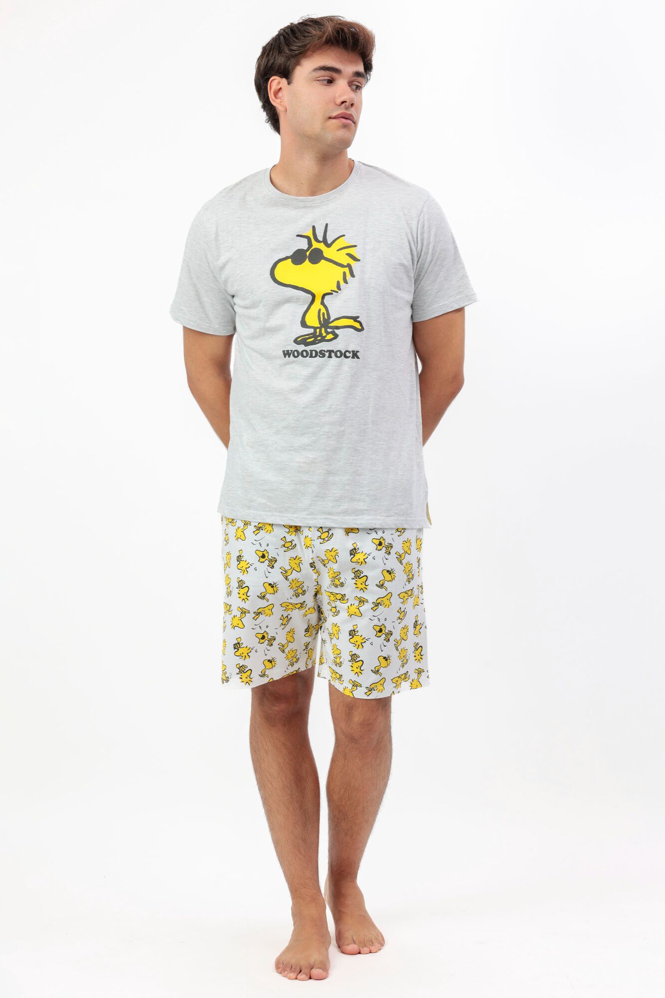 Admas Pijama corto Snoopy Woodstock